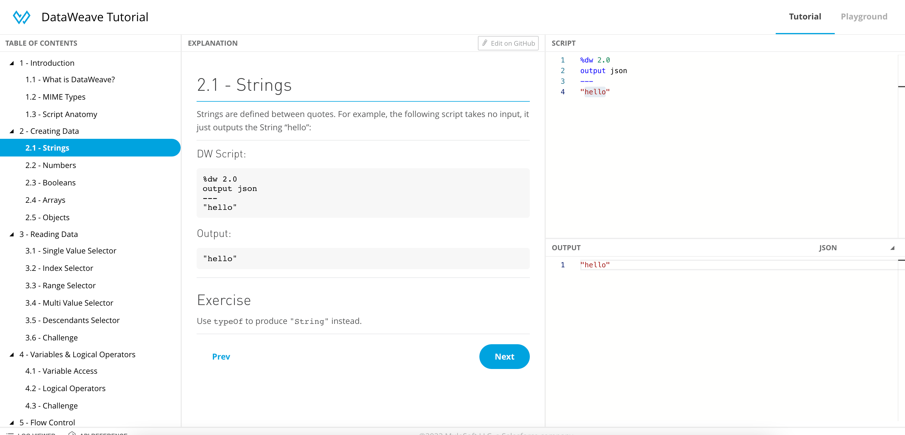 mule dataweave get started tutotial 1